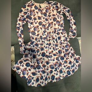 H&M floral ruffle dress